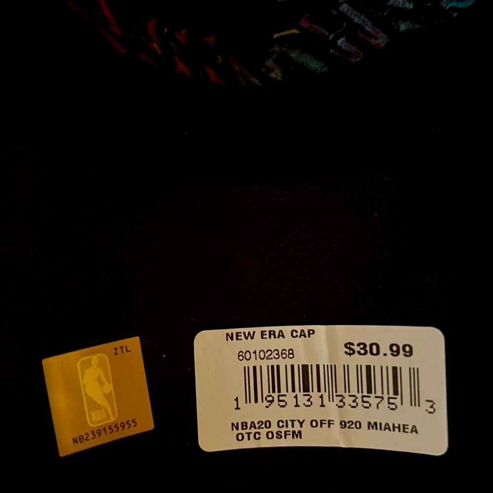 NEW ERA NBA Miami Heat Hat - Picture 5 of 5